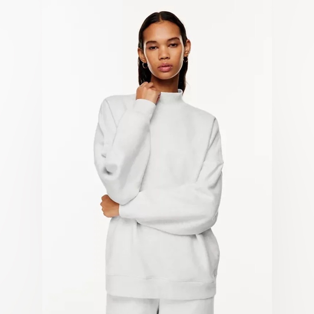 TNA Mega Fit Mock Neck Sweatshirt